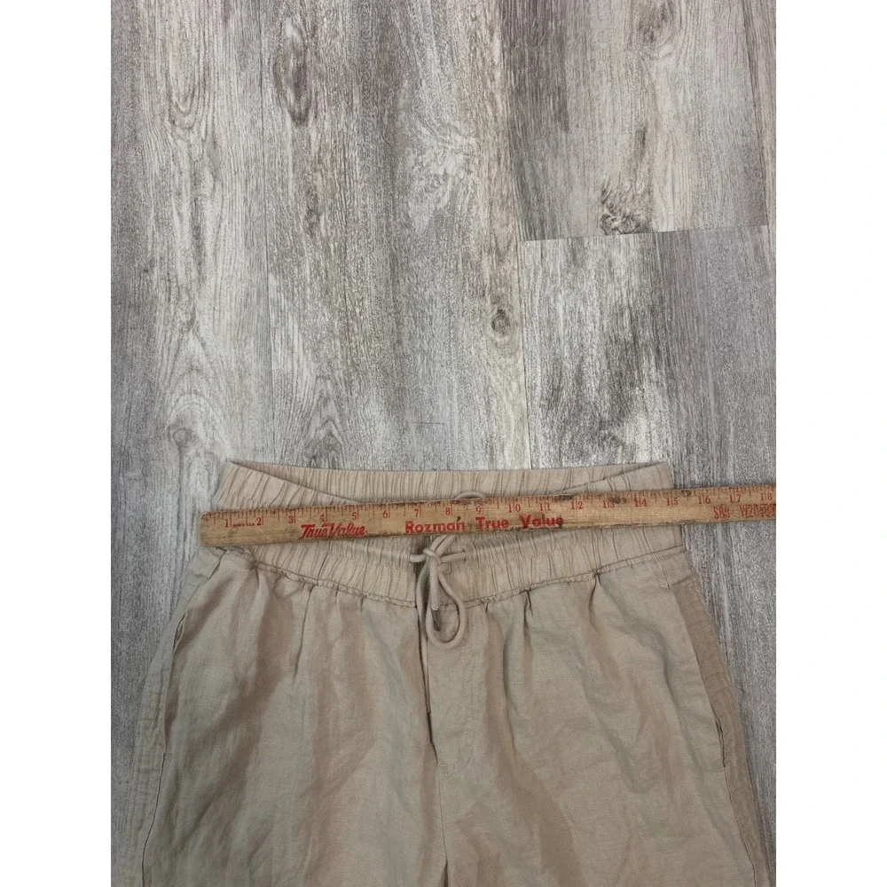 Quince Wide-Leg Linen Pants in Natural